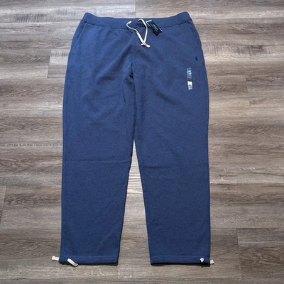 NUEVO Polo Ralph Lauren Para hombres Talla 2XLT Azul Atlético Polar Pantalones para Sudar 2XL ALTO Foto 1 de 4