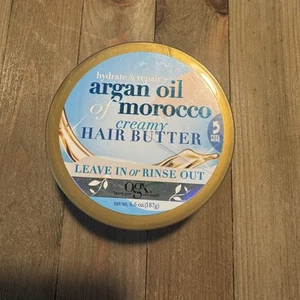 OGX Hydrate & Repair Arganöl aus Marokko CREMIGE HAARBUTTER 6,6 Oz. - Bild 1 von 4
