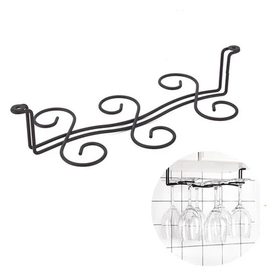  Iron Made Cups Plates Holder Coffee Mugs Hanging Stand Kitchen Organizer Drying - Image 1 of 4