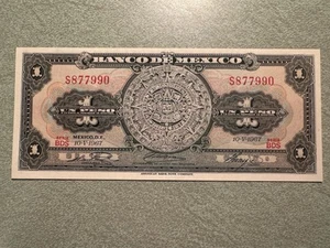 Mexico 1 Peso 10.V.1967 Veracruz, BDS - Picture 1 of 2