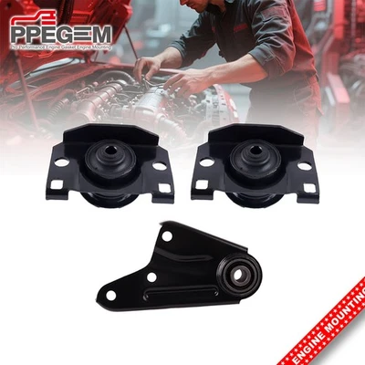 Motor Trans Mount Set 3pc Fits 2005-2016 Nissan Frontier/Xterra 4.0L 4WD - Изображение 1 из 4