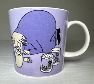 Arabia Finland MOOMIN mug Hemulen Coffee Tea Purple 2004 - Picture 1 of 10