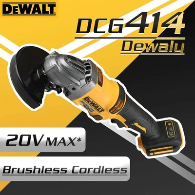 Dewalt DCG414 18V Max XR Brushless Angle Grinder - 125mm, 8800 RPM - Image 1 of 4