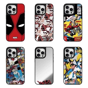 Deadpool Wolverine Mirror Phone Case For iPhone 17 Air 16Pro Max 15 14 13 12 11 - Picture 1 of 13