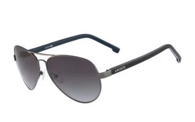 NEW LACOSTE L163S 035 GREY AUTHENTIC SUNGLASSES 62-13-140 LENSES ONLY(NOT FRAME) - Image 1 of 2
