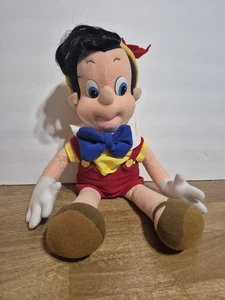 18" Vintage Mattel Pinocchio Doll Plush Toy  1992 - Picture 1 of 4