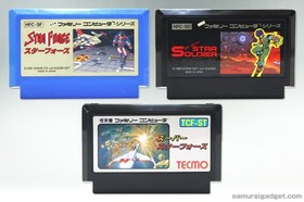 Star Force (Mega Force) & Star Soldier & Super Star Force Famicom / FC Japan NES