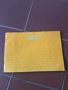 Vtg Konica Autoreflex T Instruction Manual Booklet - Picture 1 of 9