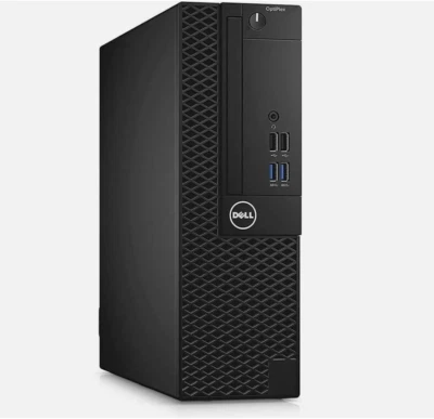 Dell OptiPlex 5050 SFF i5-7500 3.4GHz 8GB DDR4 RAM 256GB SSD Win 11 Pro - WiFi - Image 1 of 4
