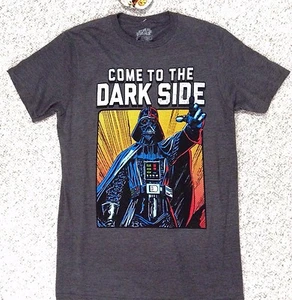 *SeeSize* DARTH VADER T-SHIRT "COME TO THE DARK SIDE" grau Star Wars NEU Erwachsene - Bild 1 von 4