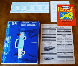 1960 Automobile Revue Catalogue (Hallwag) - Picture 1 of 12