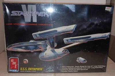 NEW AMT VI The Undiscovered Country U.S.S. Enterprise 8617 MODEL - Image 1 of 4