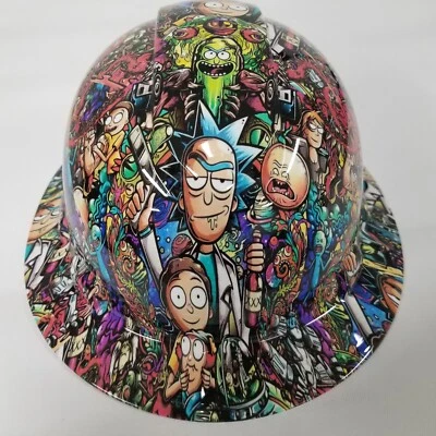 NUEVO ALA COMPLETA Sombrero Duro Personalizado Hidro Sumergido ADULTO DIBUJOS ANIMADOS PEGATINA BOMBA NUEVO Foto 1 de 4