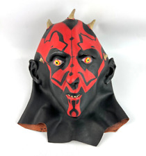 Star Wars Darth Maul Cosplay Costume Adult Mask Lucasfilm Rubies #2541 -READ