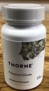 Thorne Potassium Citrate Dietary Supplement 90 Caps Exp 08/2027 - Picture 1 of 1