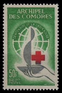Comoras 1963 - Mi-Nr. 53 ** - MNH - Cruz Roja / Cruz Roja - Imagen 1 de 1