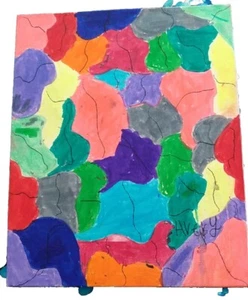 8" x 10" Original Kunstwerk Aquarelle "Fröhlich" signiert von Avery - Bild 1 von 6