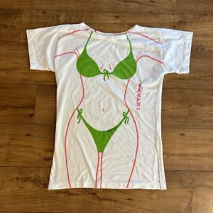 Vintage 80’s Bikini Body T-shirt Ixtapa Delicious One Size Fits All - See Pics - Bild 1 von 9