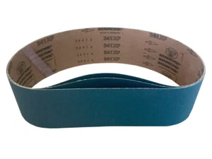 Industrial Quality German 4 X 24 Zirconia Cloth Sander Belts (6 Pack, 40 Grit) - Picture 1 of 3