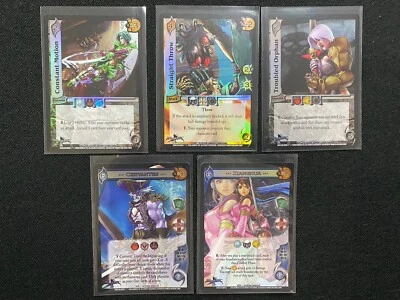 UFS Universal Fighting System Soul Calibur III x5 Promo Card Lot - Image 1 of 2