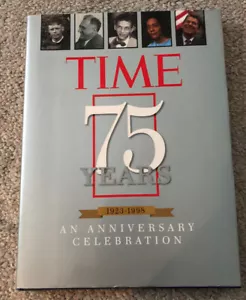 Time 75 Years 1923-1998--Hard Cover--An Anniversary Celebration Like New - Imagen 1 de 5