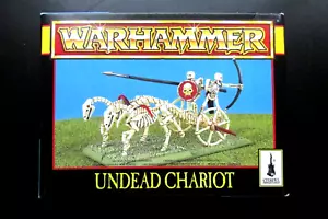 Fuori produzione Cittadella / Warhammer Chaos carro scheletro non morto in plastica nuovo con scatola - Foto 1 di 3