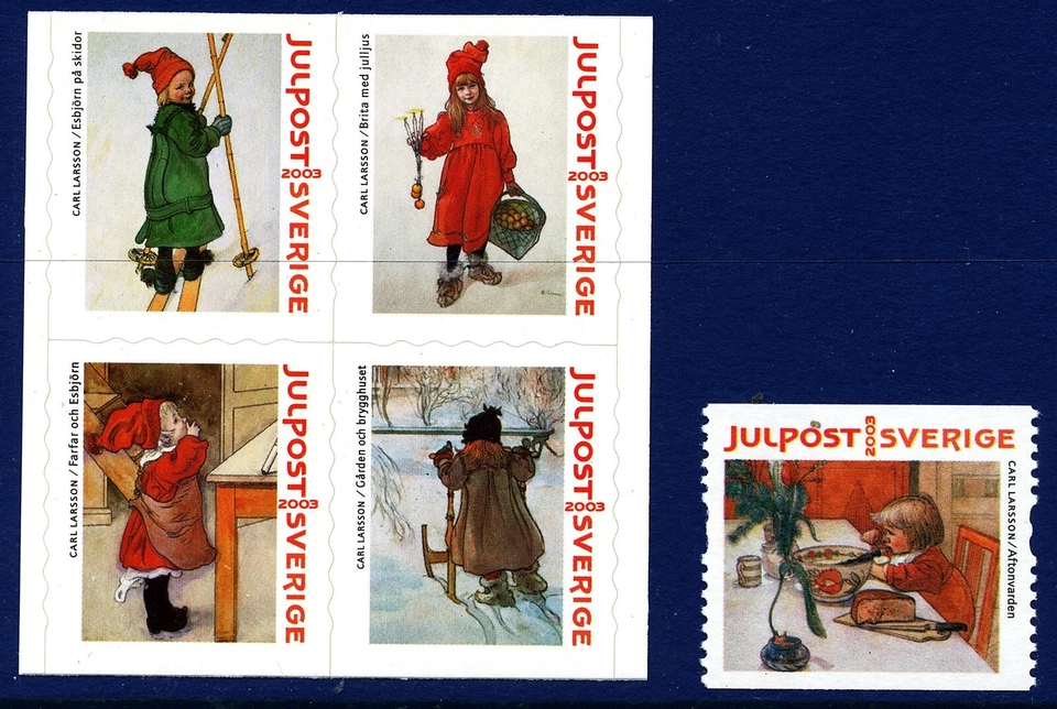 Sweden 2003 Christmas artist Carl Larsson . MNH - Image 1 of 1