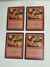 MTG Playset 4x Dwarven Vigilantes (Visions/Red/C) - BGM