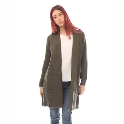 Women's Cardigan Only Jade Open Knitwear in Green - Image 1 of 4