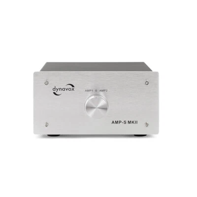 DYNAVOX AMP-S MKII silber  Verstärker/Boxen-Umschalter - Bild 1 von 4