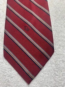 CORBATA CHRISTIAN DOR HOMBRE ROJO CON GRIS NEGRO 3,25 X 57 - Imagen 1 de 4