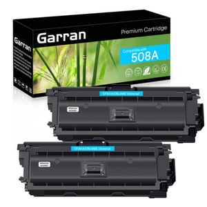 2PK CF361A Toner Compatible for HP 508A Color LaserJet M552dn M553n dn MFP M577 - Picture 1 of 12
