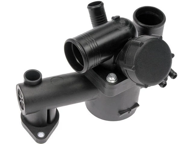 Conjunto de carcaça de termostato líquido de arrefecimento do motor 49RN48N compatível com 2003-2006 Lincoln LS - Imagem 1 de 1