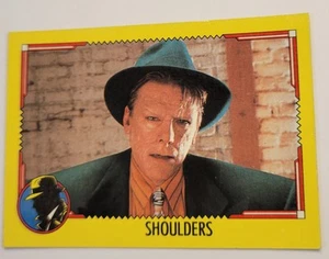 1990 Shoulders Dick Tracy Card #15 Topps Movie Collectible Hobby Vintage (FLAW) - Picture 1 of 3