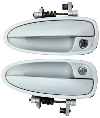 Acura Integra 1994-2001 cupé/sedán manijas de puerta exteriores blanco L&R delantero Foto 1 de 4