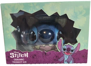 Disney Stitch Ceramic Trinket Jar for Jewelry, Plants, Keepsakes-2024 - Picture 1 of 10