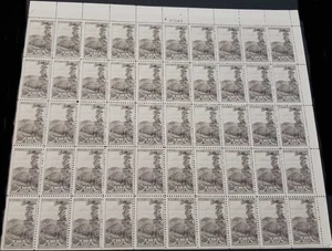 1934 10c Great Smoky Mountains National Park 50 Stamp Sheet MNH #749 - Picture 1 of 1