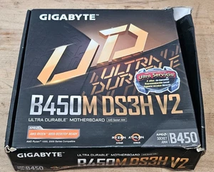 GIGABYTE B450M DS3H WiFi V2 - AM4 DDR4 Motherboard NEW! - Picture 1 of 15