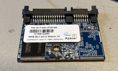 Apacer 8GB MLC SATA Module Flash Slim SSD fully working - Image 1 of 3