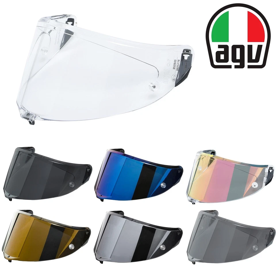 AGV Race 3 Pista GP-RR Visera Moto Antiniebla Pinlock Inserto Iridio Oscuro Foto 1 de 1