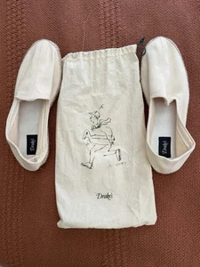 Drakes London Espadrilles Shoes- Ecru - 10.5 US/44 EU - Picture 1 of 3