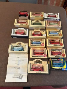 Lledo Days Gone 1:76 OO Gauge Diecast Busses X17 Lot Bundle VGC Bundel box - Picture 1 of 9