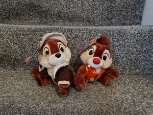 Vintage 8" Plush Chip n Dale Rescue Rangers Disneyland Walt Disney World Korea - Picture 1 of 13