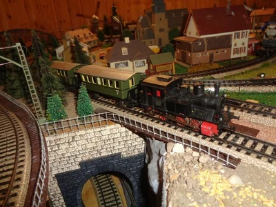 Märklin Konvolut - Personenzug Dampflok T3 + 2 Personenagen - ANALOG T41 - Bild 1 von 4