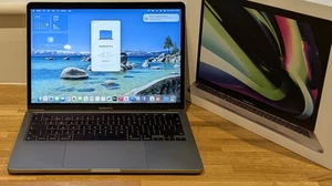 Apple MacBook Pro 13 A2338 2020 M1 3.2GHz 8GB 256GB Tahoe 26.1 OS Grey  R12 - Picture 1 of 8