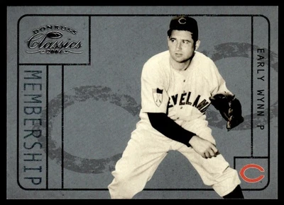 2004 Donruss Classics Membership Early Wynn 1702/2499 #M-3 - Image 1 of 2