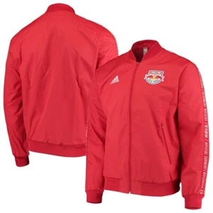 Adidas MLS New York Red Bulls Anthem Jacket Red/yellow/white DP5024 - Picture 1 of 1