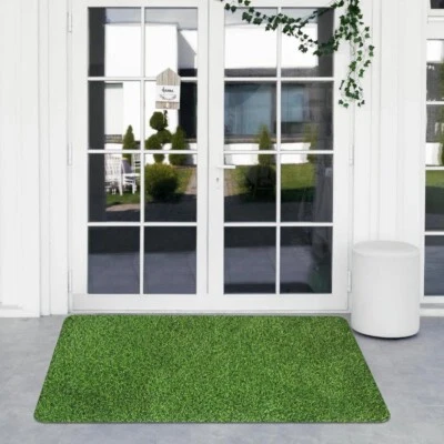 Artificial Grass Door Mat Turf Grass Front Door Mats Outdoor/Indoor Fake Grass - image 1 of 4