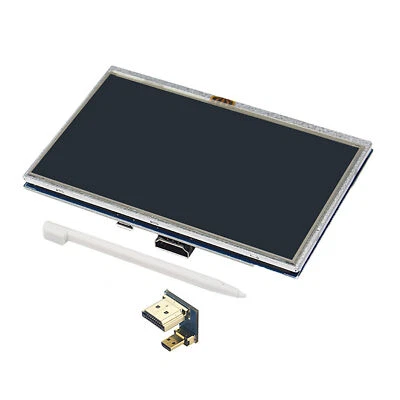 5inch Touch Screen LCD Resistive Screen Display Parts for Raspberry Pi 4B/3B/3B+ - Image 1 of 4