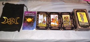 78 Classic Original Tarot Cards Deck Fortune Telling Game Meanings + Guide Book - Picture 1 of 9